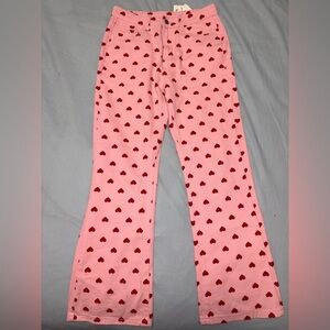 Cutesy heart pants brand new